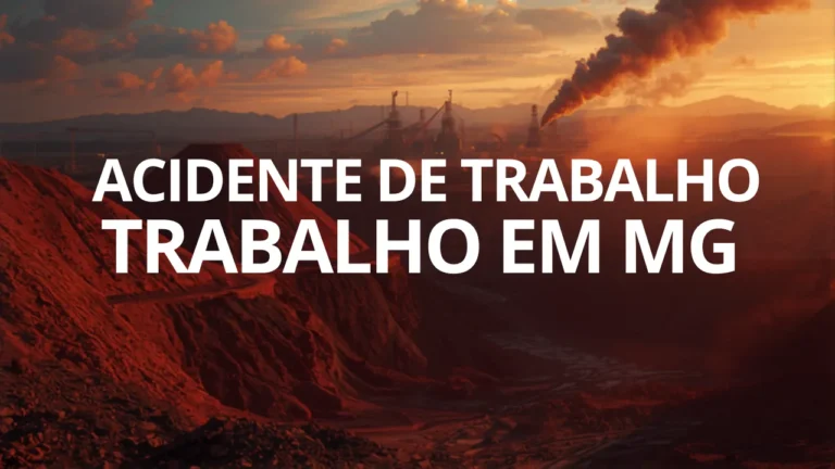Perdi o Dedo na Mina ou na Siderúrgica em MG. E Agora?
